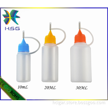 Plastic Needle Bottle with 10ml/20ml/30ml Capacity